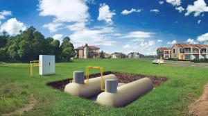 Как установить газгольдер